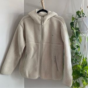 Aritzia TNA Bigfoot Polar Zip Hoodie